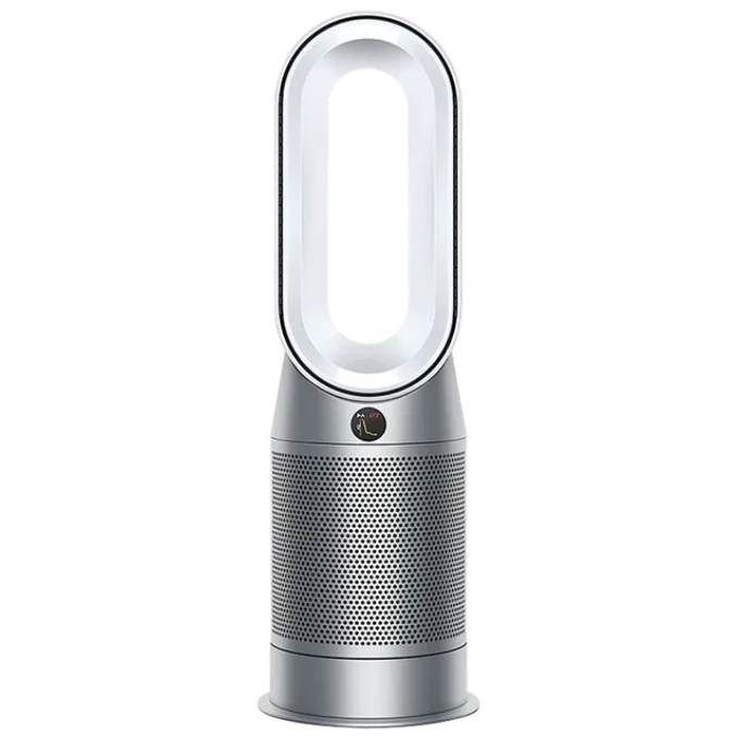Purifier Hot+Cool Air Purifier with heater (White/Silver)